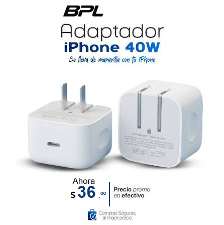 Cables y Cargadores Apple